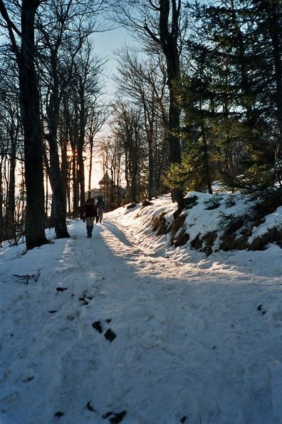 03-0520  31 -- Docieramy do schroniska na Szyndzielni