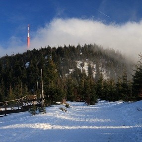 Zimní výstup na Lysou horu, 1323 m n. m.